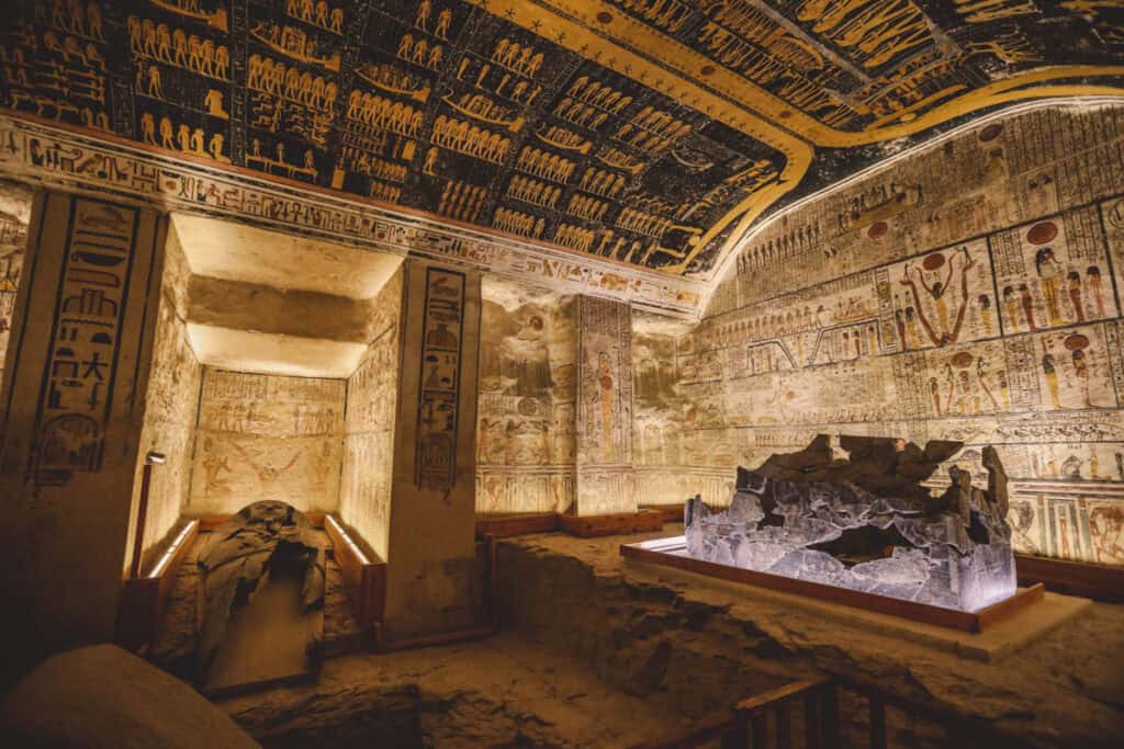 Valley of the Kings in Luxor, Egypt