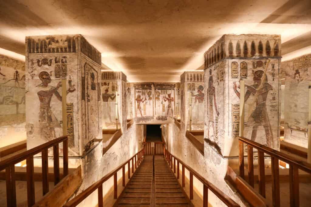 Valley of the Kings in Luxor, Egypt
